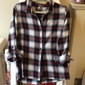 Anthropologie Flannel